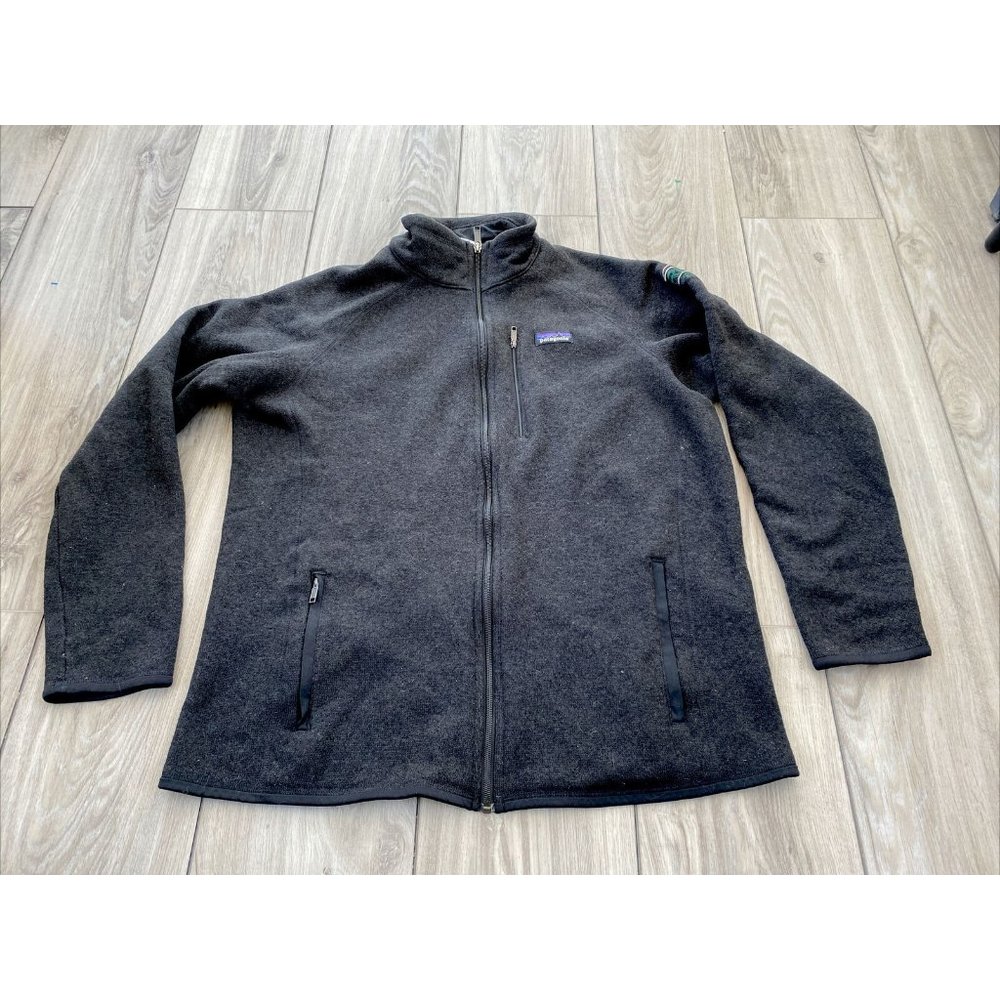Patagonia Better Sweater Men's Fleece Jacket in Black X-Large XL Full Zip